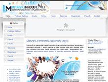 Tablet Screenshot of magistarski.com